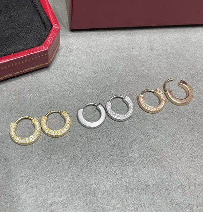 [LUXE NOBLE] LOVE DIAMOND OHRINGS