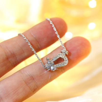 [LUXE NOBLE]FORCE 10 DIAMOND SILVER NECKLACE MINI MODEL