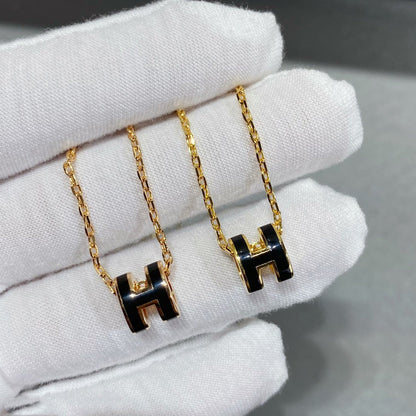 [LUXE NOBLE]MINI POP H NECKLACE