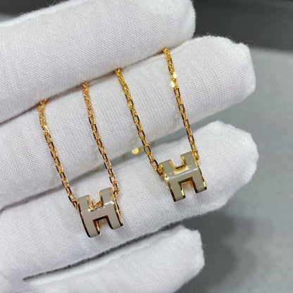 [LUXE NOBLE]MINI POP H NECKLACE
