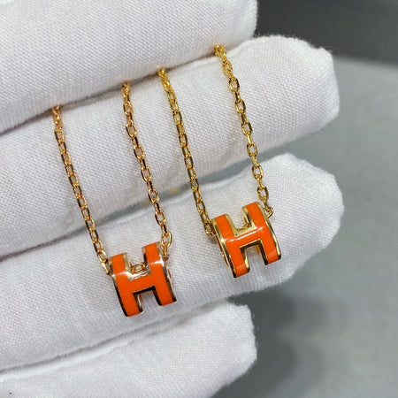 [LUXE NOBLE]MINI POP H NECKLACE