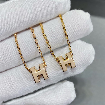 [LUXE NOBLE]MINI POP H NECKLACE