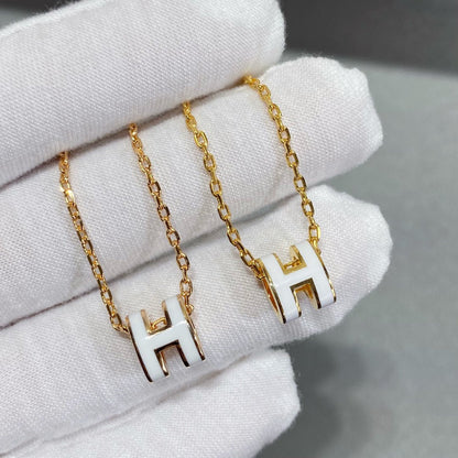 [LUXE NOBLE]MINI POP H NECKLACE