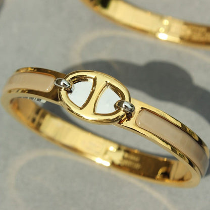[LUXE NOBLE]CLIC CHAINE GOLD BRACELET