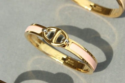 [LUXE NOBLE]CLIC CHAINE GOLD BRACELET