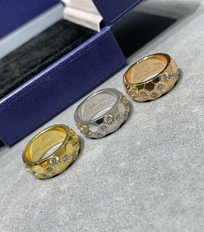 [LUXE NOBLE]ビーラブ ダイヤモンド ラージリング