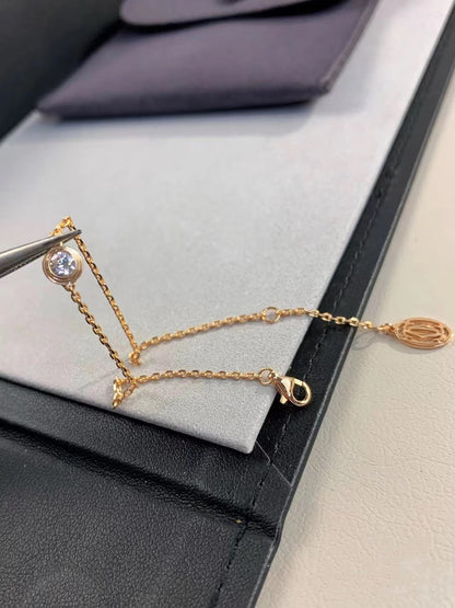 [LUXE NOBLE]ダムール ダイヤモンド リンク ブレスレット