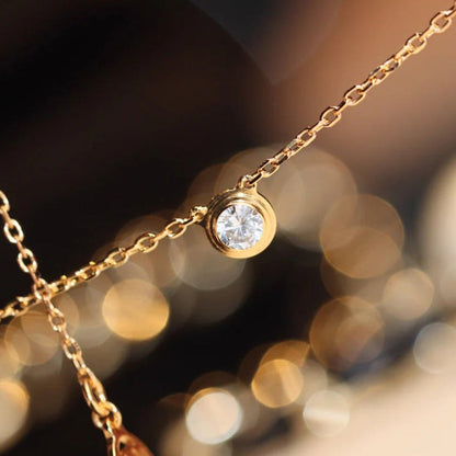 [Luxe Jewelry]DAMOUR DIAMOND NECKLACE