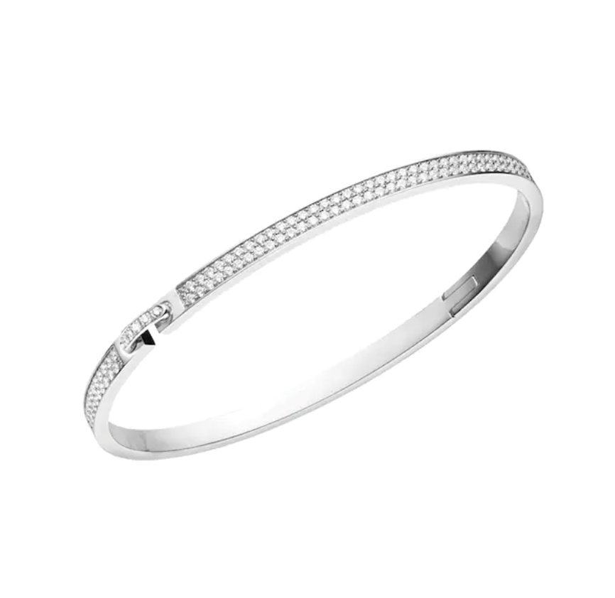 [LUXE NOBLE]LIENS VIDENCE DIAMOND PAVED BRACELET