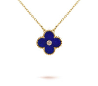 [LUXE NOBLE]CLOVER 15MM CHRISTMAS LIMITED EDITION SINGLE FLOWER NECKLACE