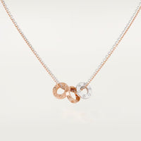 [Luxe Jewelry]LOVE 6 DIAMOND PENDANT NECKLACE