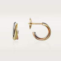 [Luxe Jewelry]TRINITY ON DIAMOND MINI EARRINGS