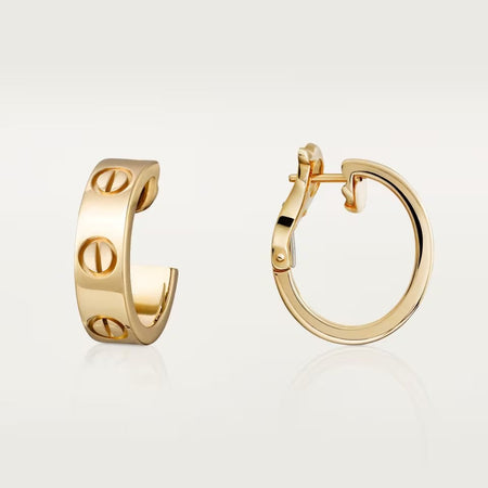 [Luxe Jewelry]LOVE 5.5MM EARRINGS