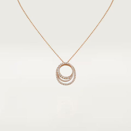 [Luxe Jewelry]ETINCELLE  FULL DIAMOND NECKLACE