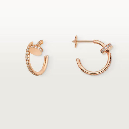 [Luxe Jewelry]JUSTE FULL DIAMOND SMALL EARRINGS