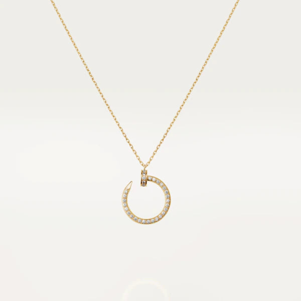 [LUXE NOBLE]JUSTE NECKLACE GOLD DIAMONDS