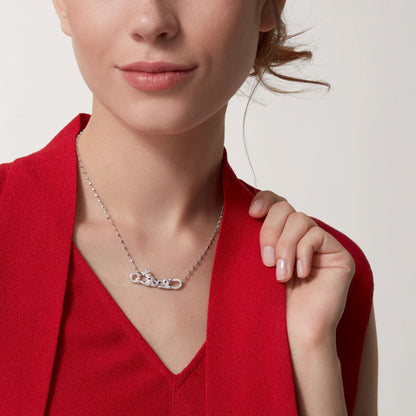 [Luxe Jewelry]PANTHERE PAVED DIAMOND NECKLACE