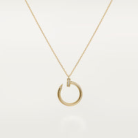 [Luxe Jewelry]JUSTE NECKLACE HALF DIAMOND