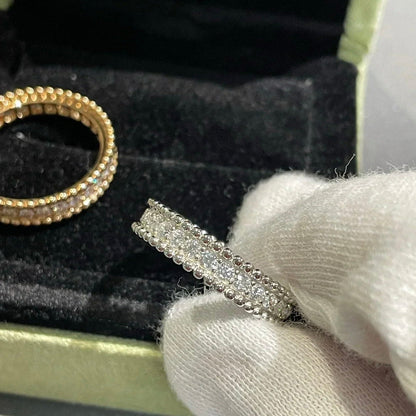 [LUXE NOBLE]PERLEE DIAMOND ROSE GOLD RING