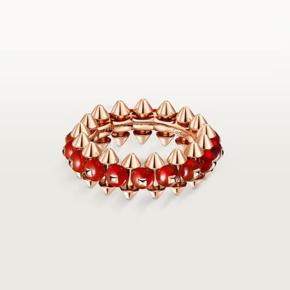 [Luxe Jewelry]CLASH 7.9MM AGATE CHALCEDONY RING