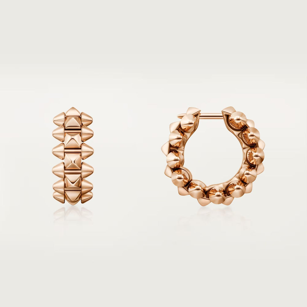 [Luxe Jewelry]CLASH MINI HOOP EARRINGS