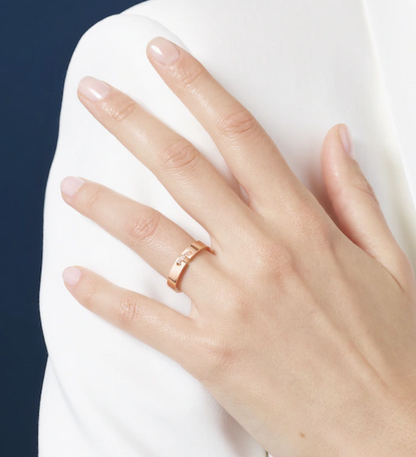 [LUXE NOBLE]アライアンス リアン ヴィデンス ダイヤモンド 4MM リング