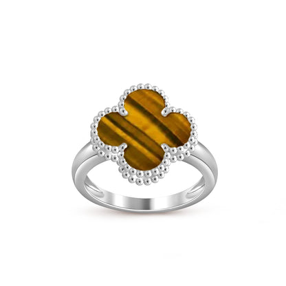 [LUXE NOBLE]CLOVER SILVER RING COLLECTION