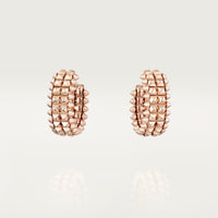 [Luxe Jewelry]CLASH 9.2MM DOUBLE ROW EARRINGS