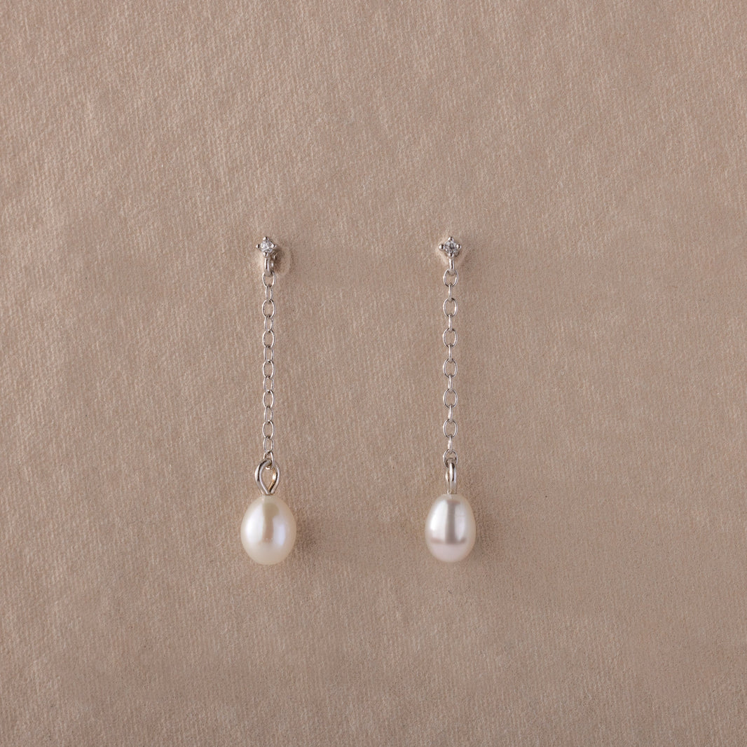 Isha Pearl Drop Earrings