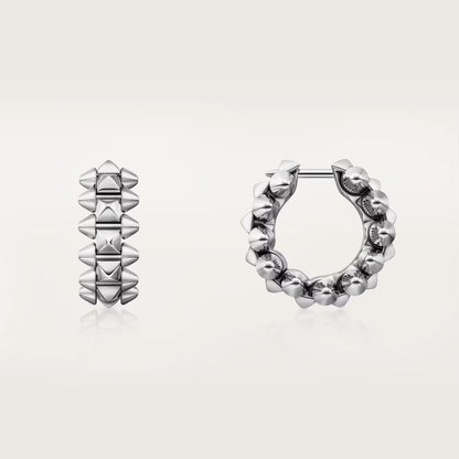 [Luxe Jewelry]CLASH MINI HOOP EARRINGS