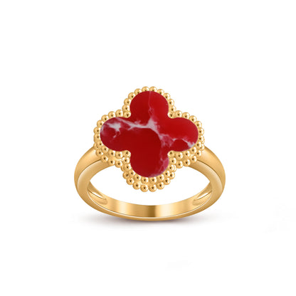 [LUXE NOBLE]CLOVER RING GOLD COLLECTION