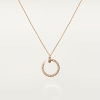 [Luxe Jewelry]JUSTE NECKLACE FULL DIAMOND
