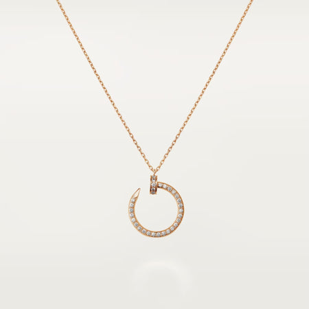 [Luxe Jewelry]JUSTE NECKLACE FULL DIAMOND