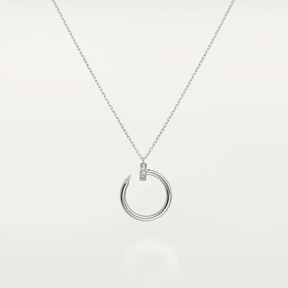 [LUXE NOBLE]JUSTE NECKLACE SILVER