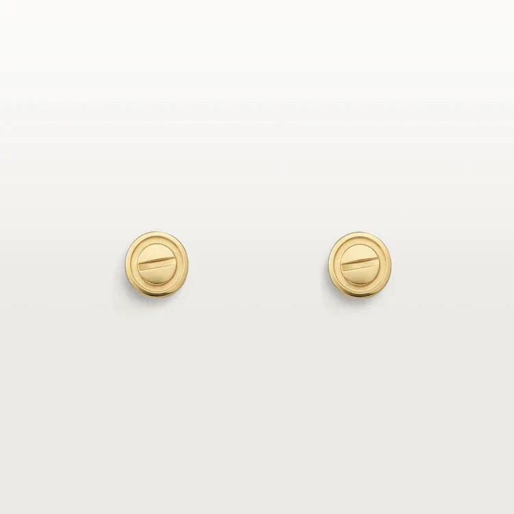 [LUXE NOBLE]LOVE EARRINGS GOLD 10MM