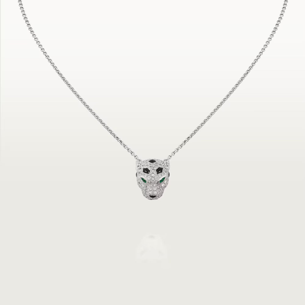 [Luxe Jewelry]PANTHERE FULL DIAMOND NECKLACE