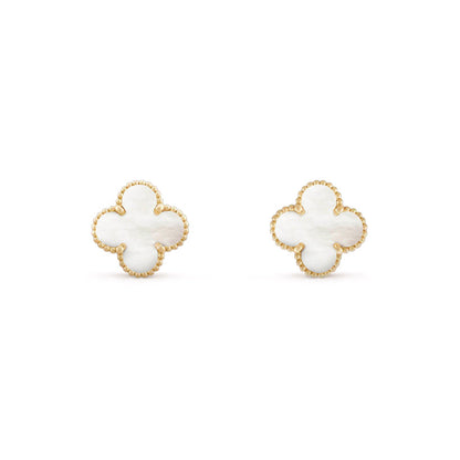 [LUXE NOBLE]CLOVER 15MM EARRINGS COLLECTION