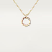 [Luxe Jewelry]TRINITY MEDIUM  DIAMONDS NECKLACE