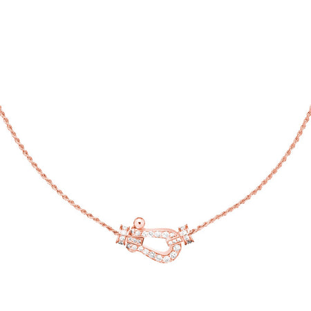 [LUXE NOBLE] FORCE 10 PINK GOLD DIAMOND NECKLACE