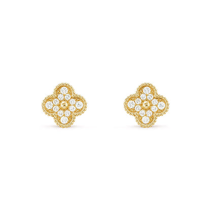 [LUXE NOBLE]CLOVER  9.5MM EARRINGS COLLECTION