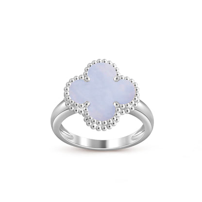 [LUXE NOBLE]CLOVER SILVER RING COLLECTION