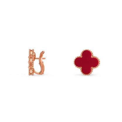 [LUXE NOBLE]CLOVER 15MM MOP EARRINGS COLLECTION
