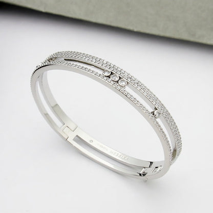 [LUXE]Move Romane pavé bangle