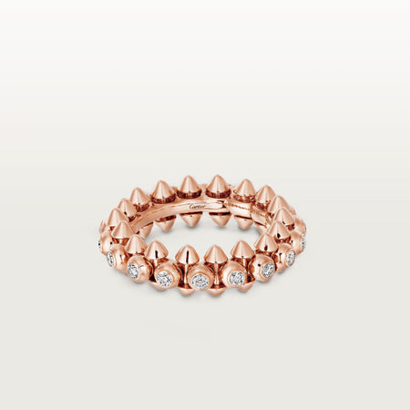 [Luxe Jewelry]CLASH 6.8MM DIAMOND MEDIUM RING