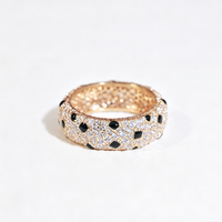 [Luxe Jewelry]PANTHERE SPOTTED FULL DIAMOND RING