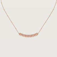 [Luxe Jewelry]CLASH  SMALL FULL DIAMOND NECKLACE