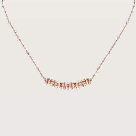 [Luxe Jewelry]CLASH  SMALL FULL DIAMOND NECKLACE
