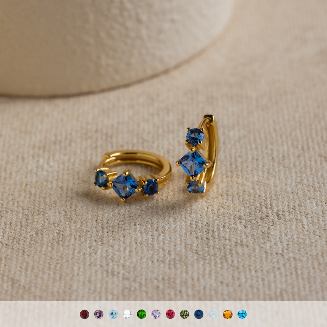 Prinzessschliff-Geburtsstein Huggies