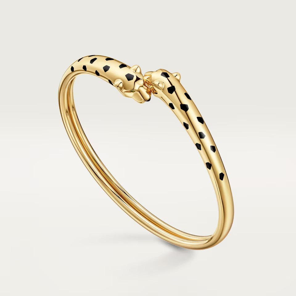 [Luxe Jewelry]PANTHERE DOUBLE HEADED OPEN BRACELET