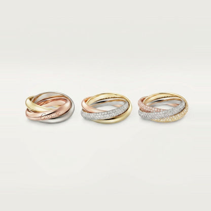 [Luxe Jewelry]TRINITY 3.2MM RING COLLECTION
